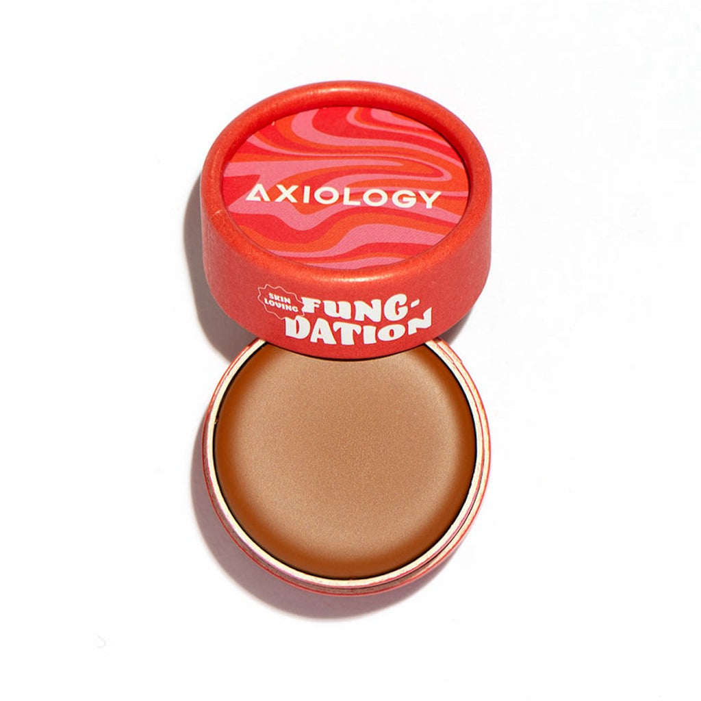 Axiology Fung-Dation pot on a white background