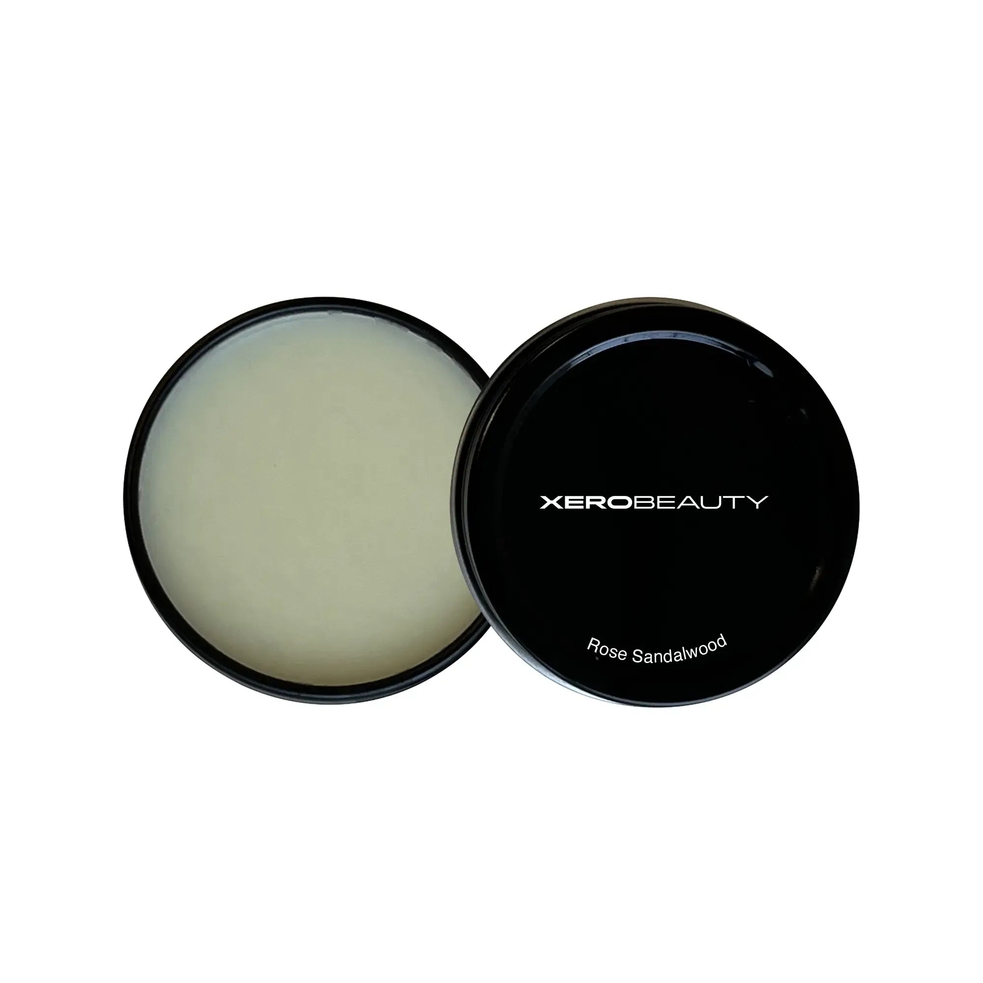 Xerobeauty product with black lid on a white background