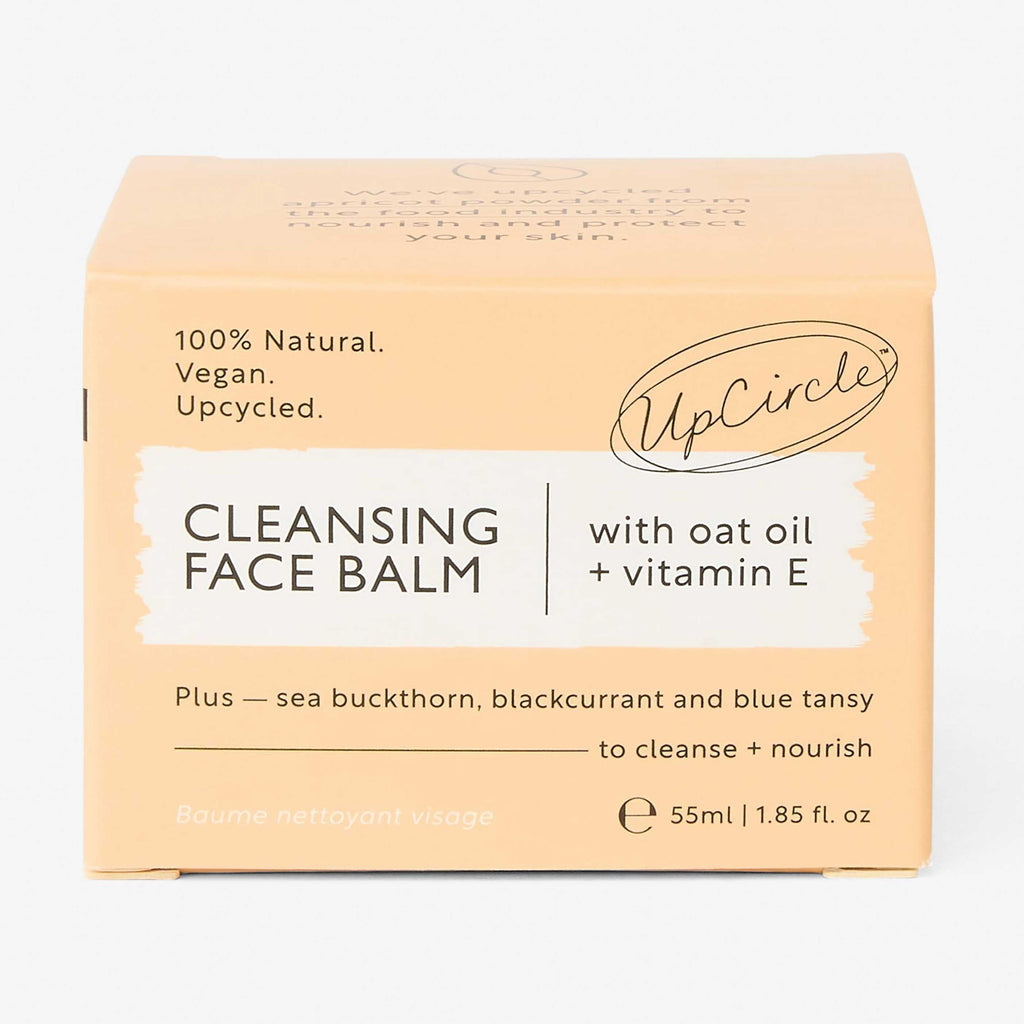 UpCircle cleansing face balm packaging on a white background