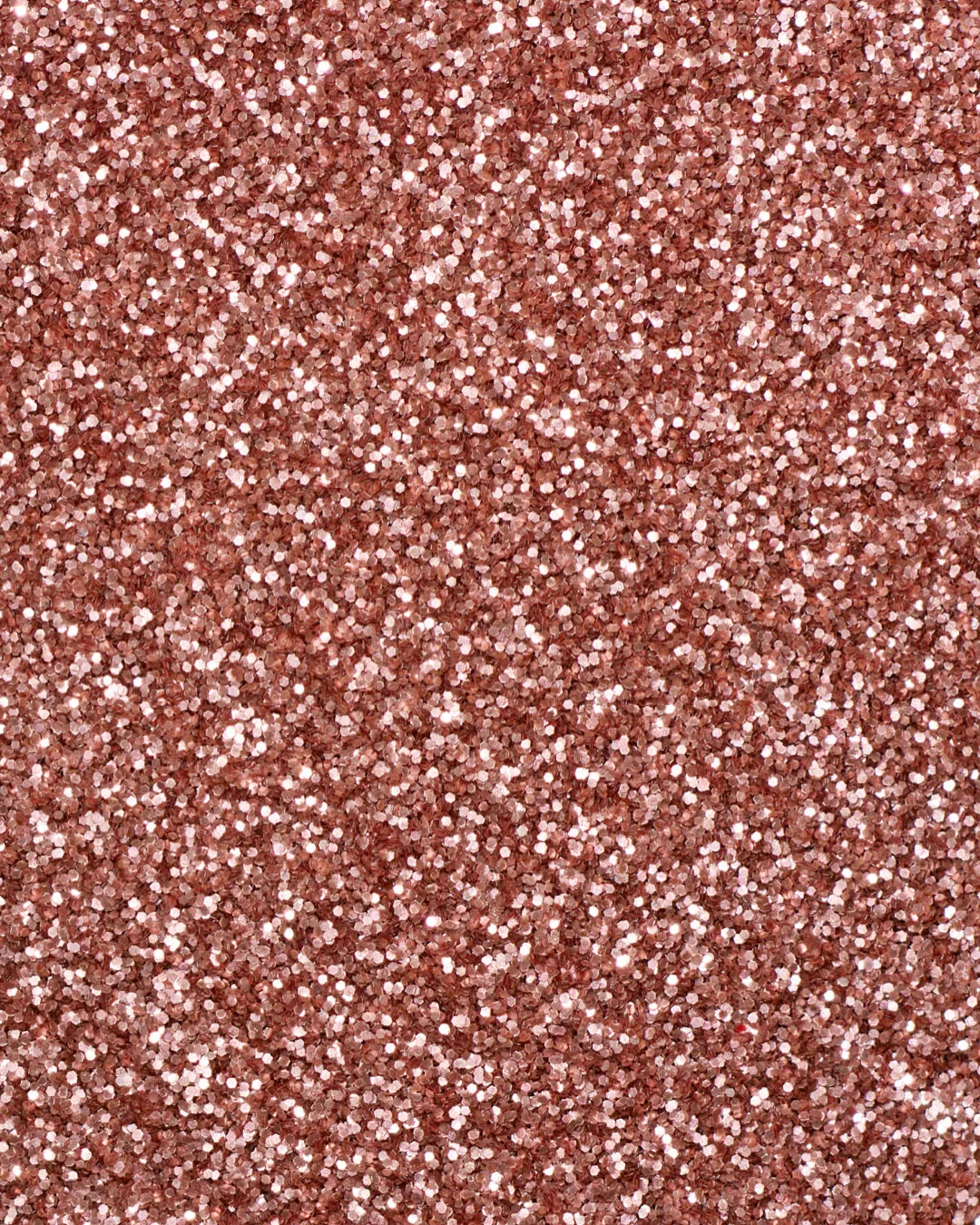 Close-up of rose gold glitter texture