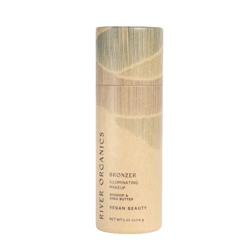 River Organics bronzer illuminating makeup stick on a white background