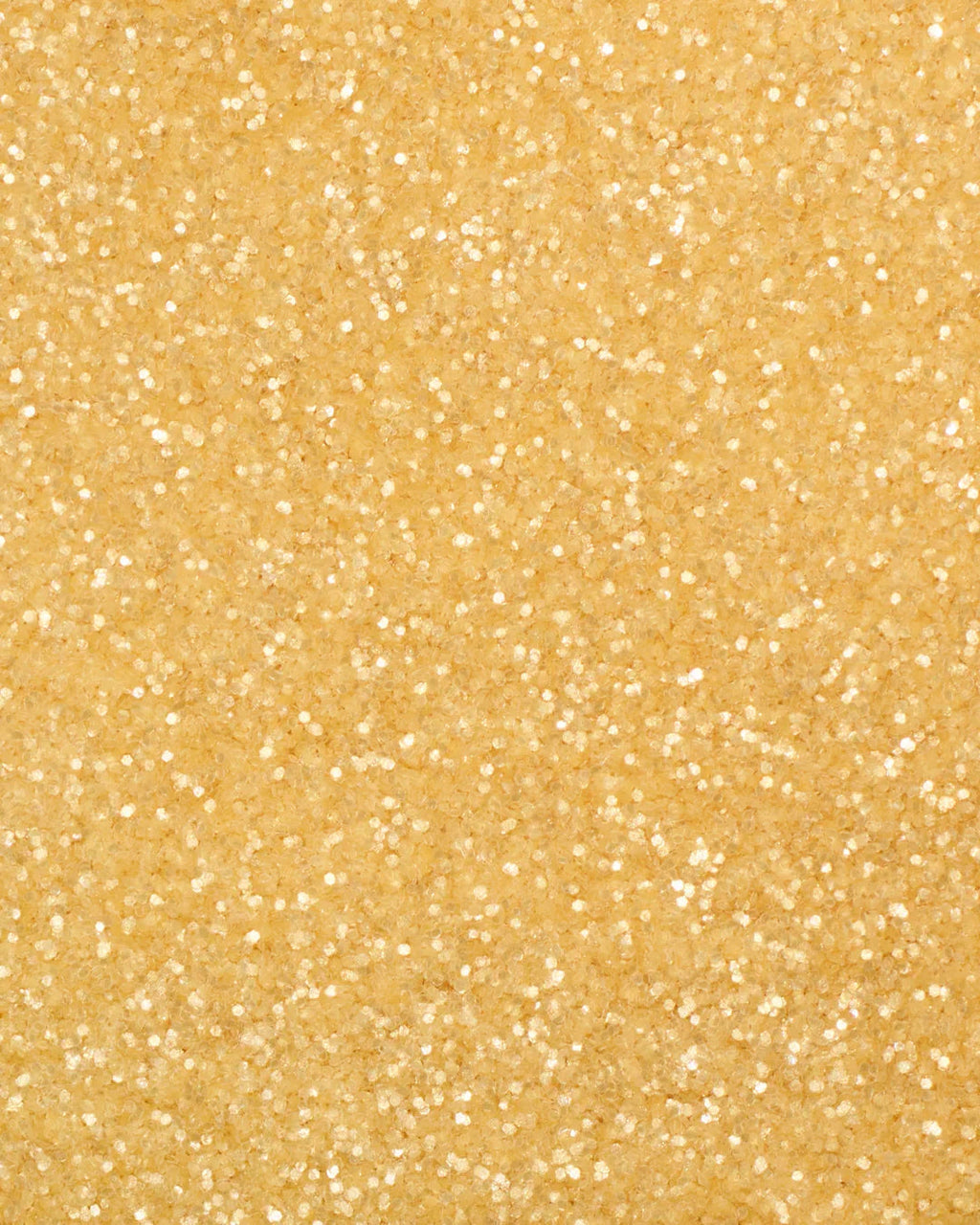 Close-up of gold glitter texture